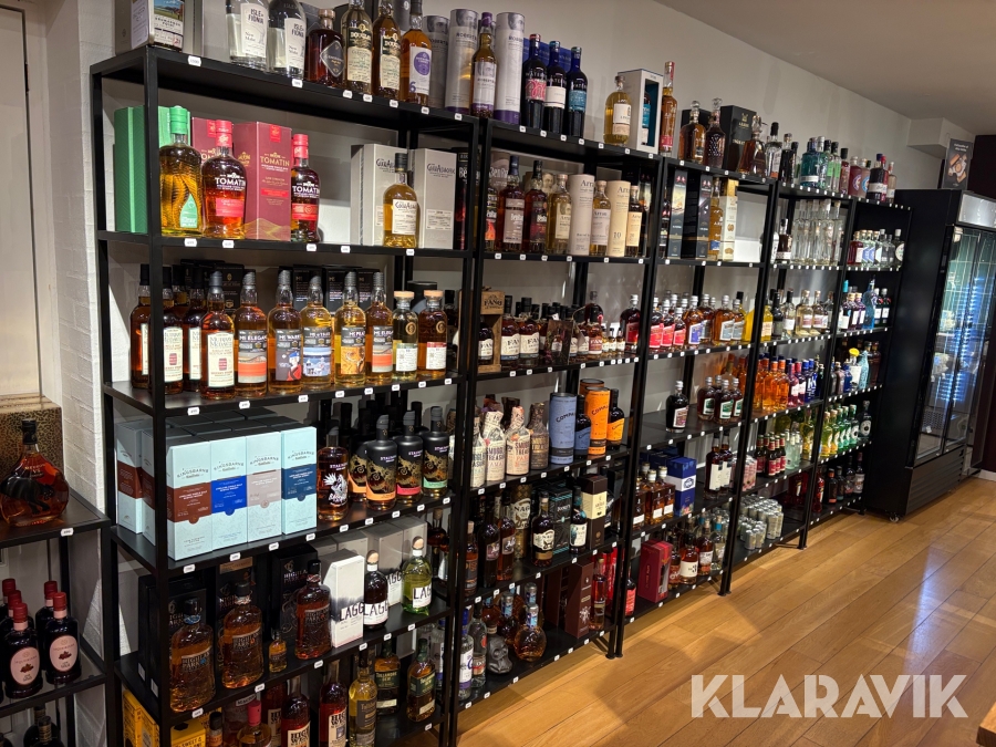 Butiksreoler - 20 styks i alt