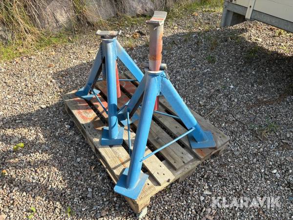 Støttebukke 15 ton 2 styk