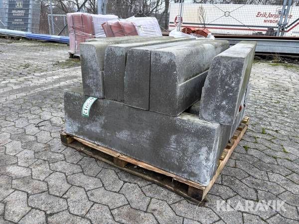 Kantsten 12/15x30x100 cm - 11 styk