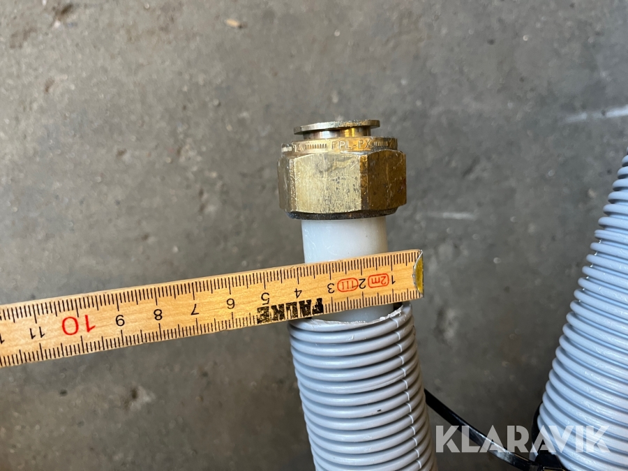 Pex rør i rør, Rebild, Klaravik auktioner