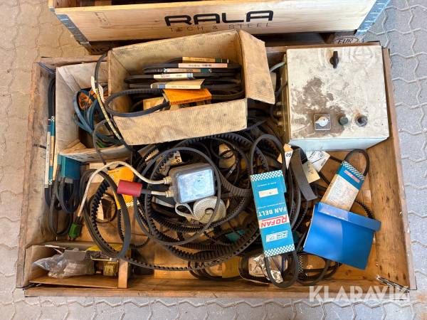 Remme + diverse assorteret