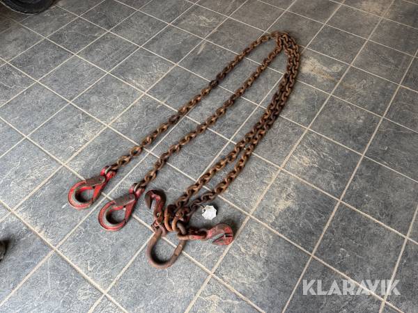 Kædeslæng 2 styks - hanefod HKSB 13-8 1/2"