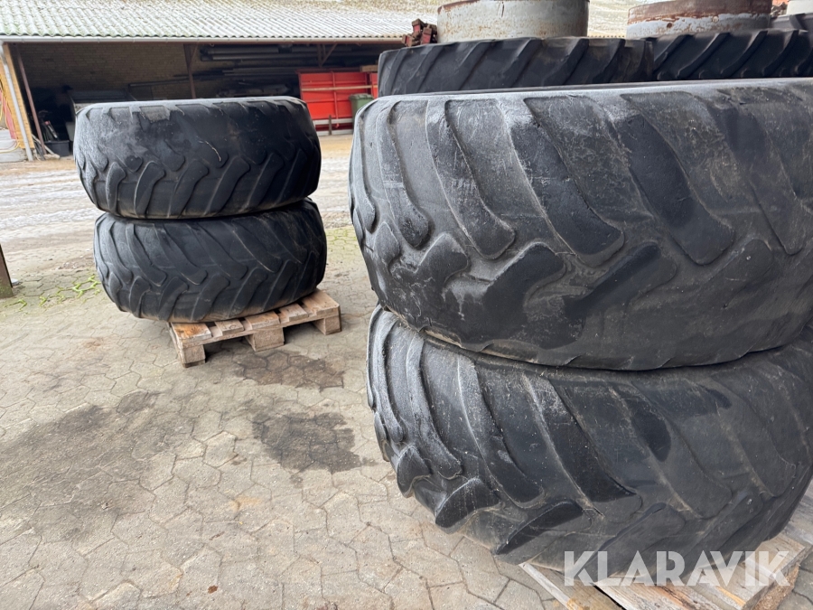 Dæk Trelleborg Twin 421 til teleskoplæsser 4 styk