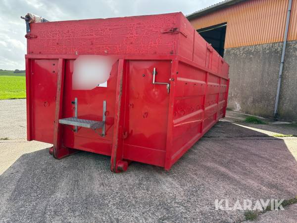Container med rullepressenning
