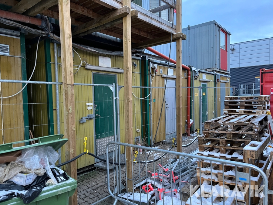 Mandskabs skur 10 mands Mobilarum