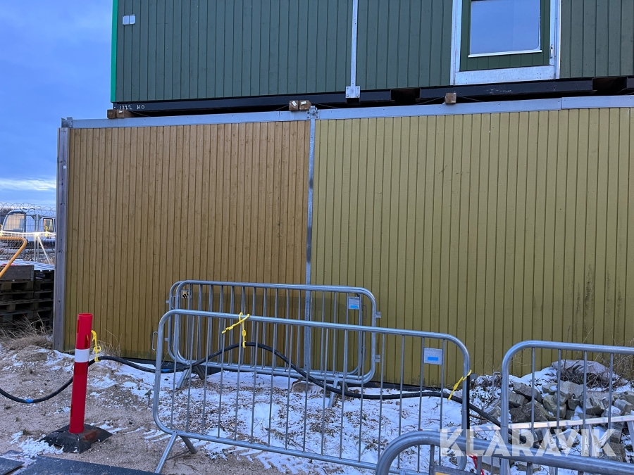 Mandskabs skur 10 mands Mobilarum