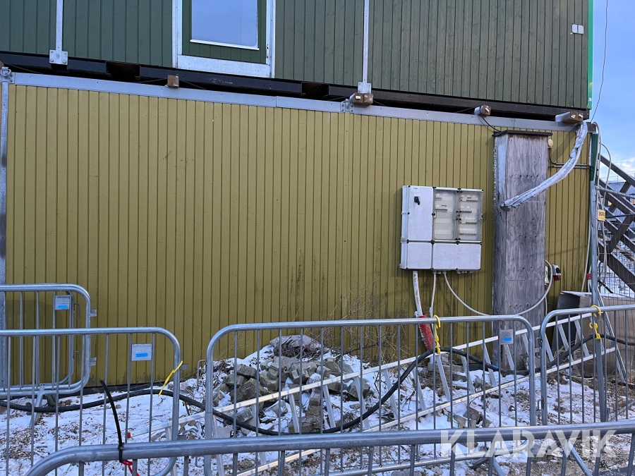 Mandskabs skur 10 mands Mobilarum