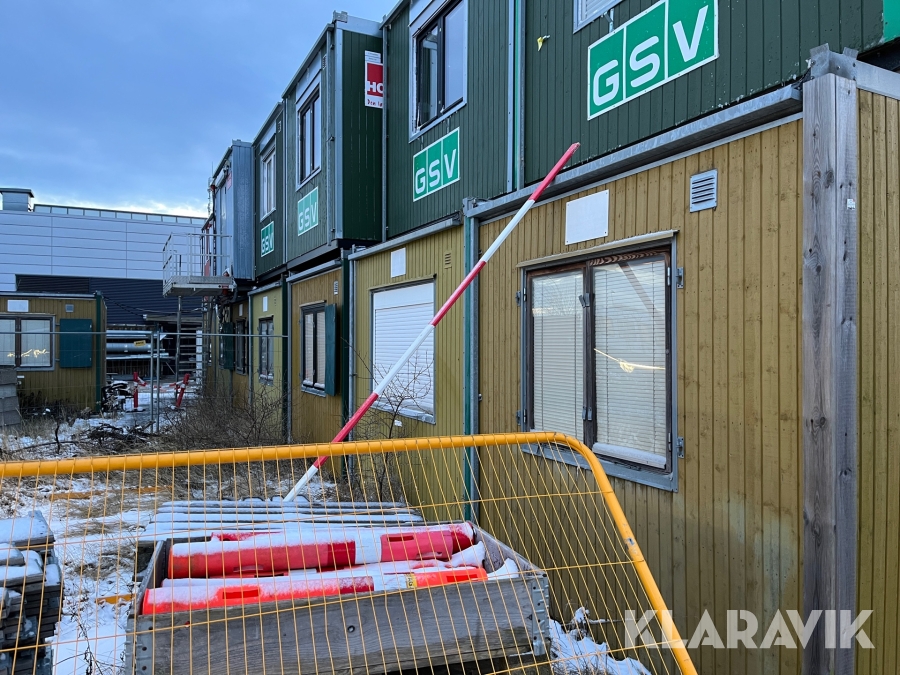 Mandskabs skur 10 mands Mobilarum