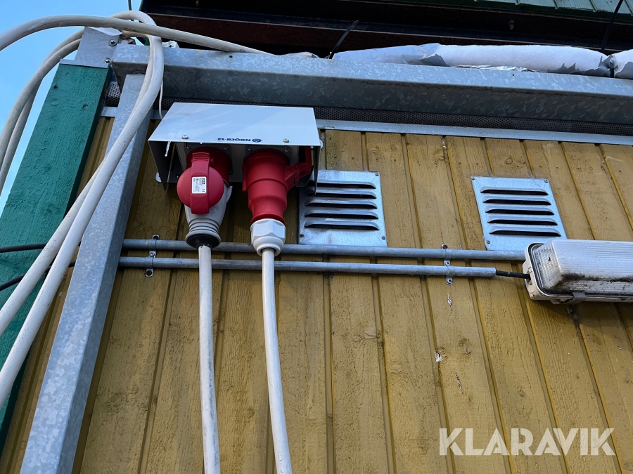 Mandskabs skur 10 mands Mobilarum