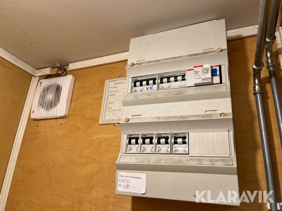 Mandskabs skur 10 mands Mobilarum