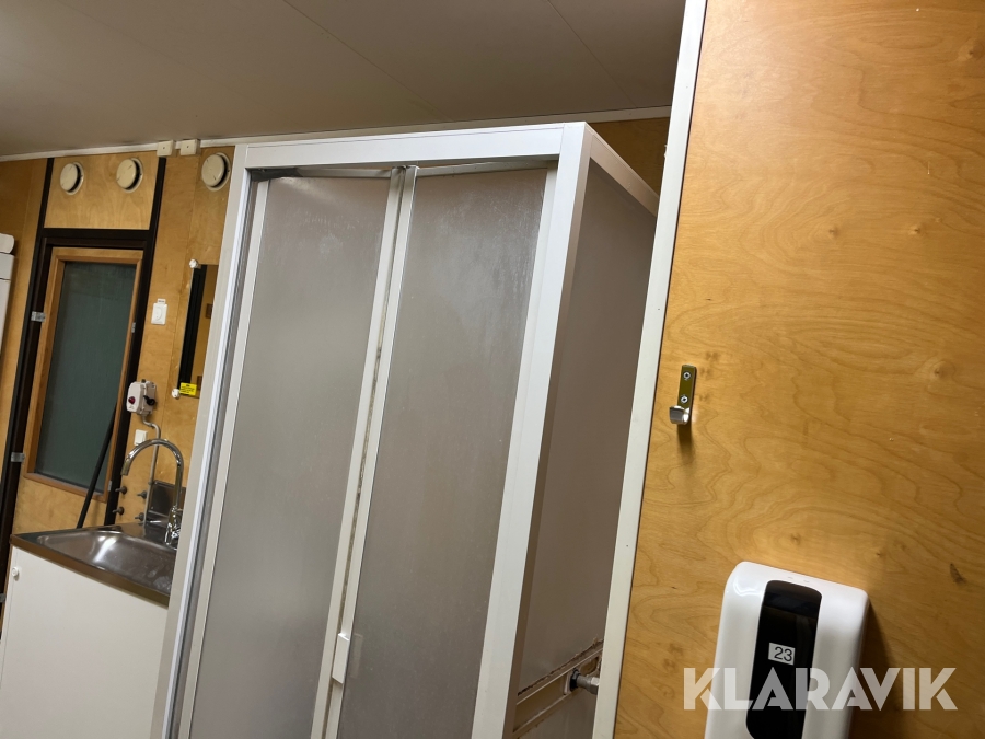 Mandskabs skur 10 mands Mobilarum