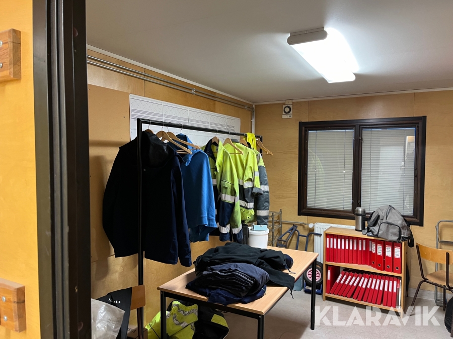 Mandskabs skur 10 mands Mobilarum