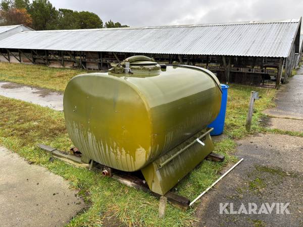 Aluminiums tank 2000L