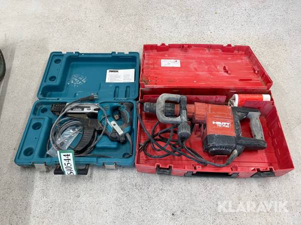 El værktøj Hilti/Makita Te705/6842