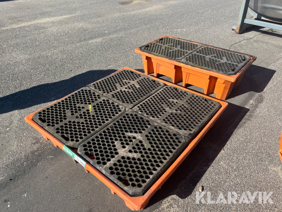 Underlag til olietromler