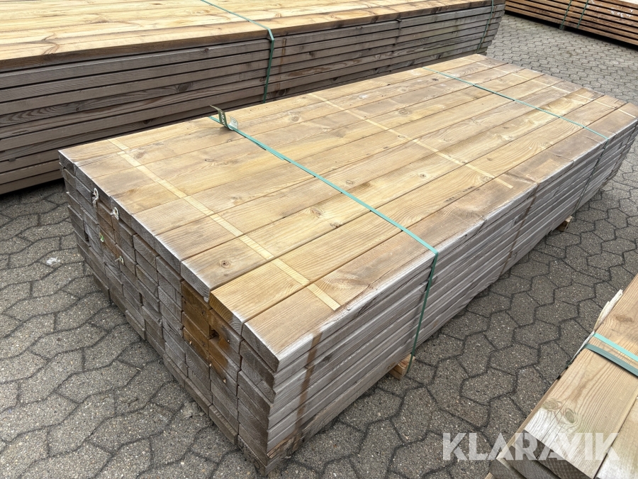 Trykimprægneret reglar 81 styk