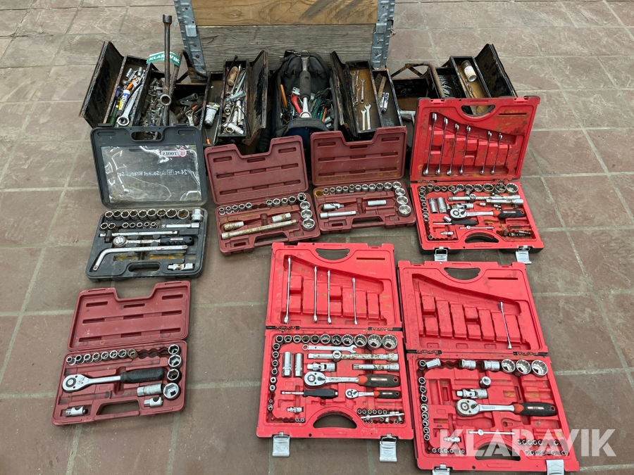 Håndværktøj Blandet Ukomplette, Glostrup, Klaravik auktioner