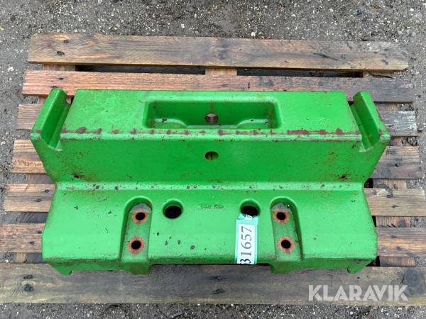 Frontvægt John deere 8030 1 styk 148 kg