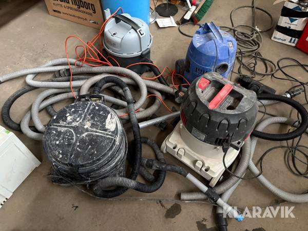 Støvsuger lot Nilfisk, Starmix m.m.