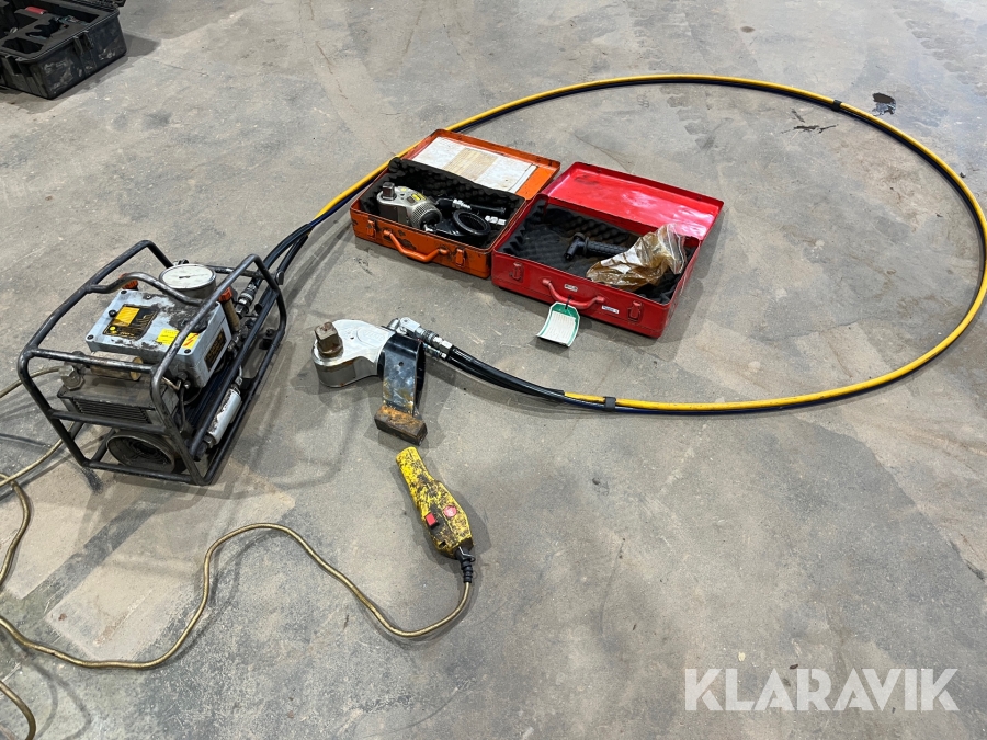 Hydraulisk momentnøgle Plarad