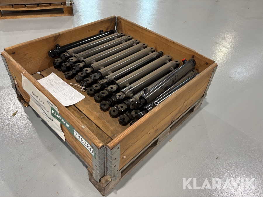 Hydraulikstempel - 35 stk