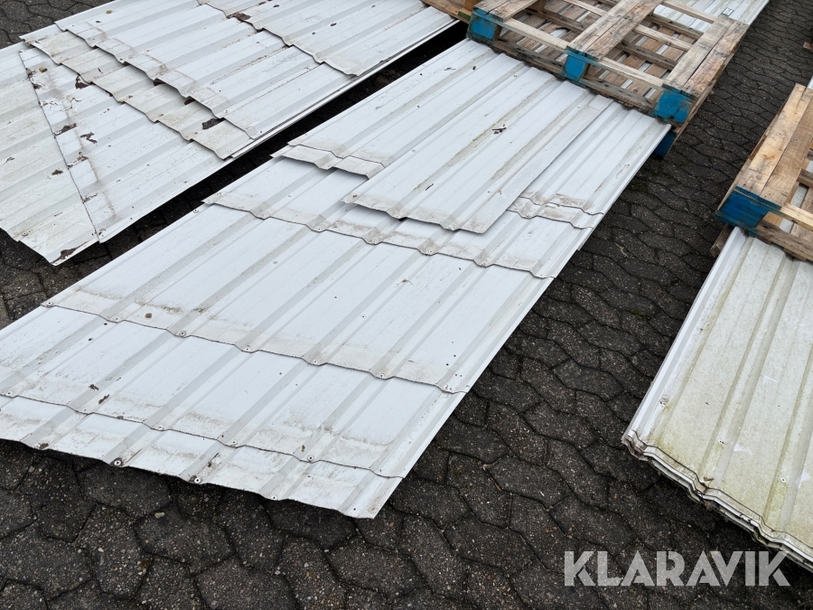 Beklædningsplader. Assorteret.