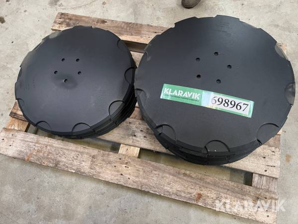 Tallerkener til horsch joker harve 60 styk Granit antal 60 styk