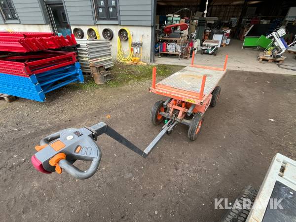 Transport vogn med løfte funktion