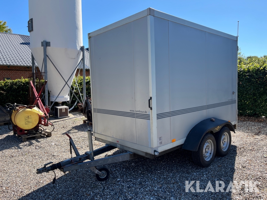 Trailer Humbaur HK 25 cargomodel isoleret