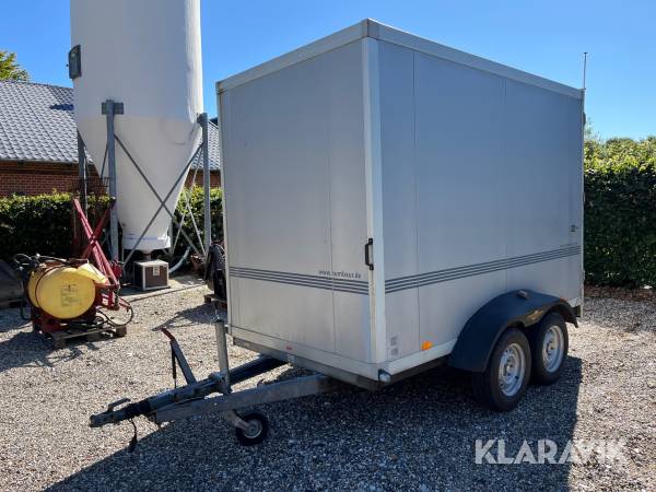 Trailer Humbaur HK 25 cargomodel isoleret