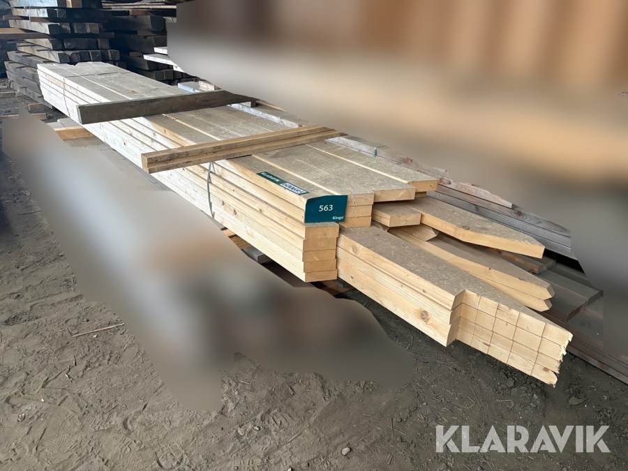 Spærtræ cirka 100 meter (frasorteret C24)