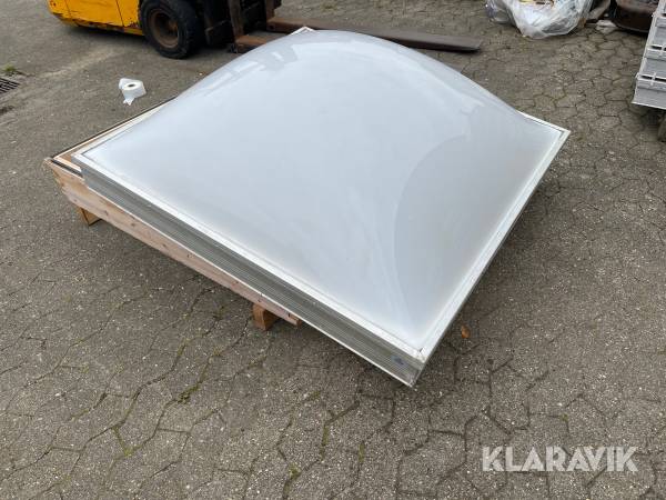Ovenlys kuppel Optilite