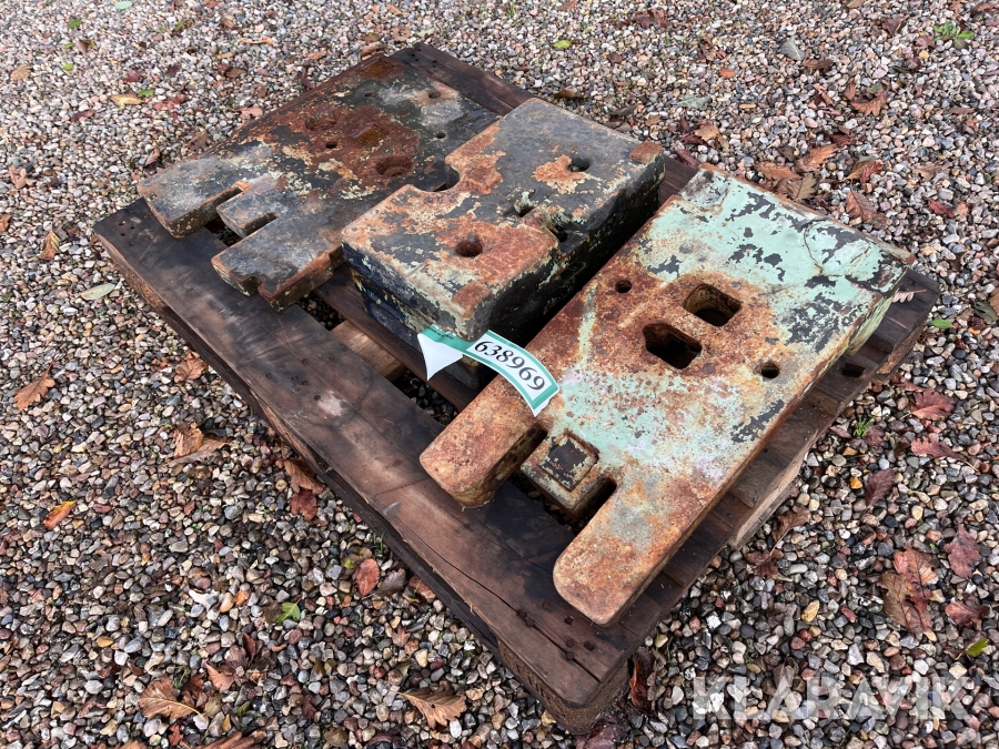 Indlægs Vægt klodser Deutz 10006-13006-8006