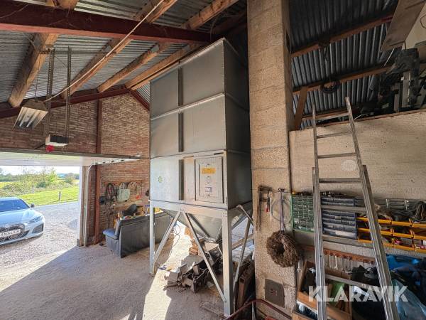 Silo BM Silofabrik - ca 6 tons træpiller