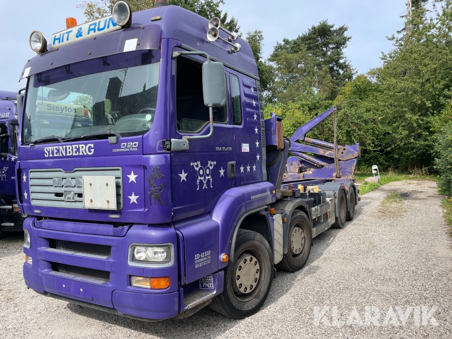 Lastbil sideloader MAN MAN TGA 35.430