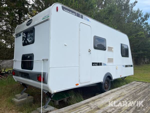 Campingvogn Blue C 476 med Isabella fortelt