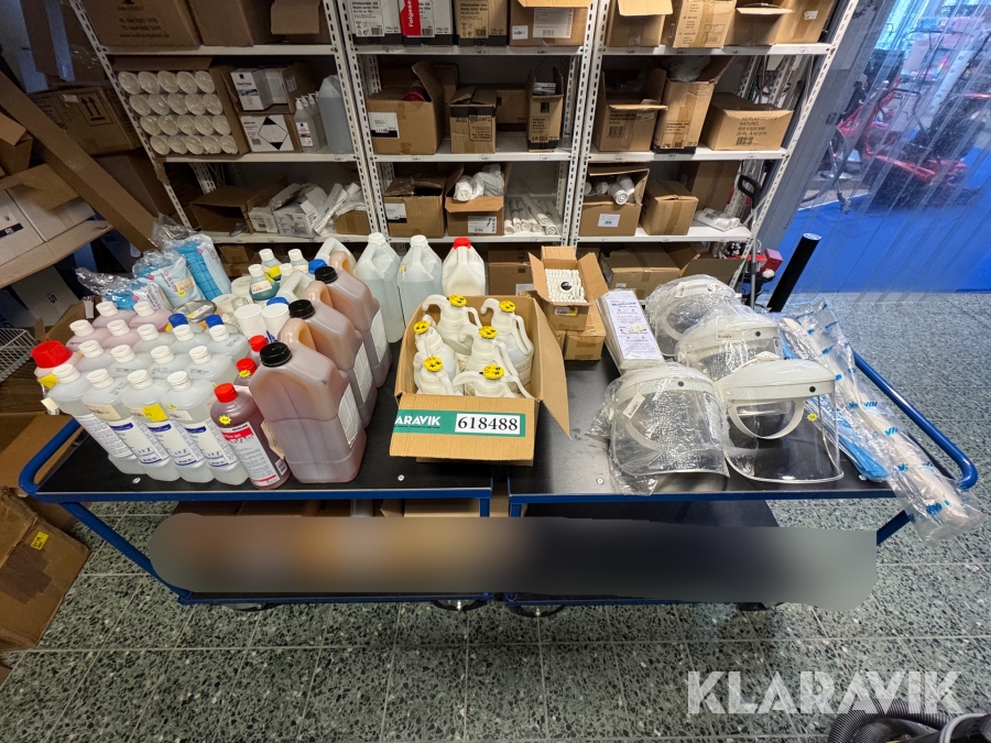 Lot med sæbe, desinfiktion og afkalkning