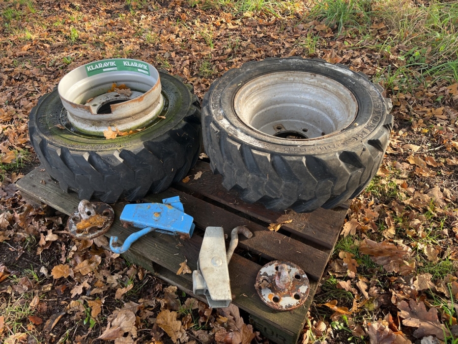 Tvillinghjul til minilæsser