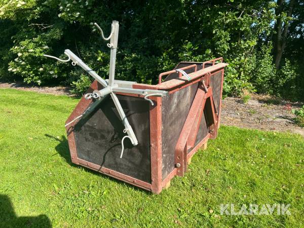 Transportenhed til hegnsopsætning