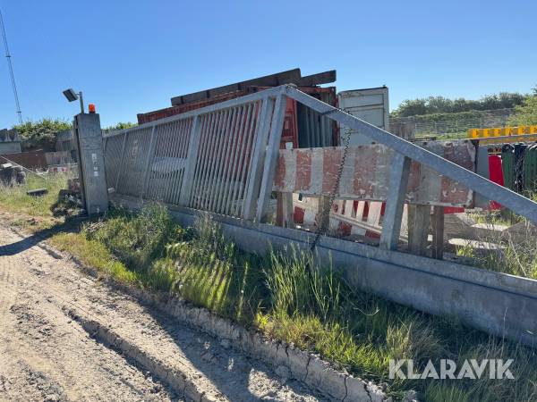 Galvaniseret gitterport 
