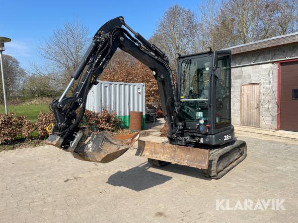 Gravemaskine Eurocomach 28ZT med rotortilt