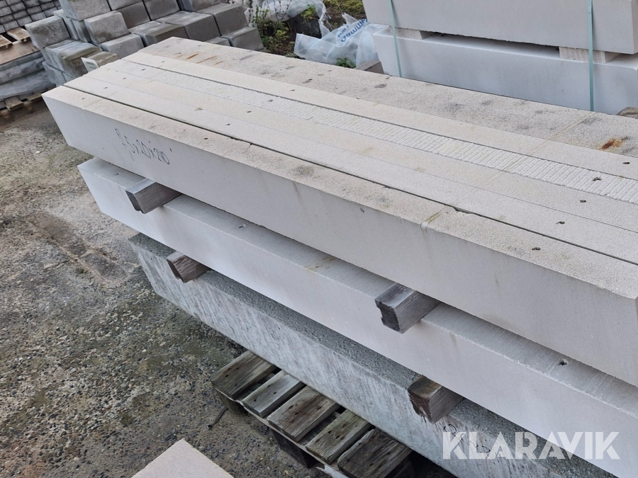 Gasbeton overlæggere 12 styk