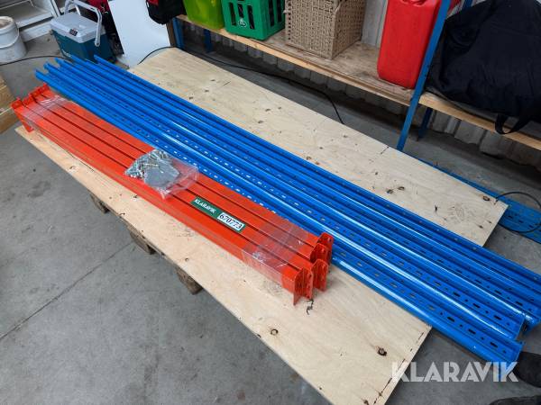 Pallereol 2x gavle og 4x bjælker