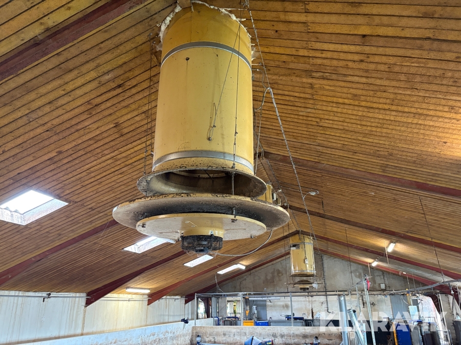 Ventilationssystem ROTOR komplet med styringsenhed