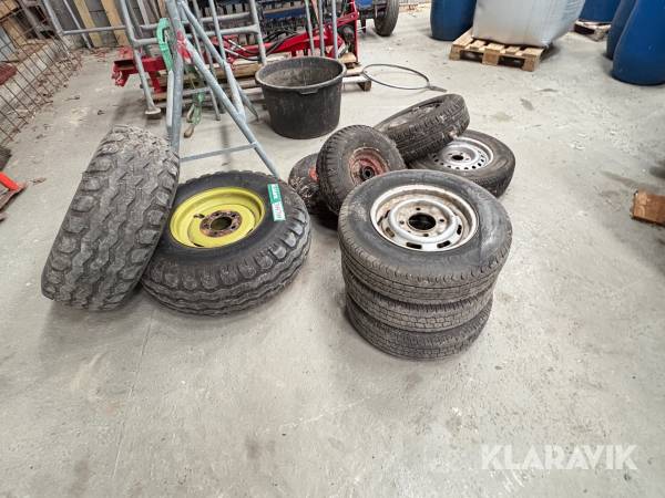 Lot Assorteret hjul