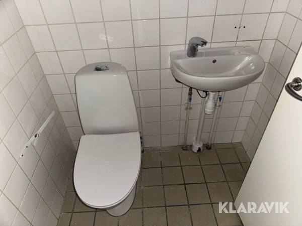 Lot med håndvaske og toiletter