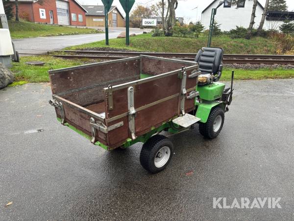 Mini Dumper Nicodan 450 H med hydraulisk tiplad