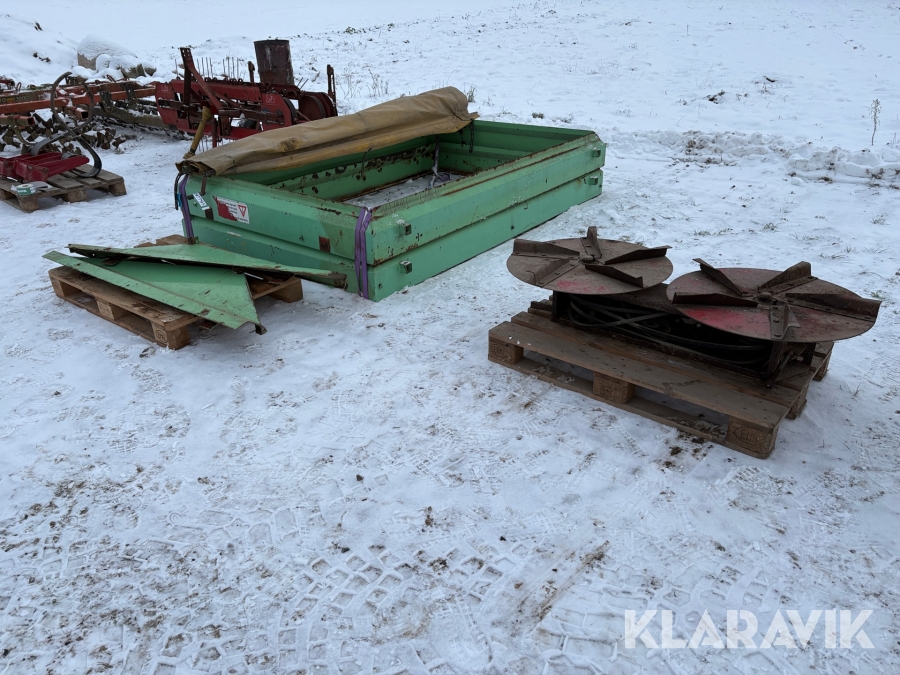 Dele til kalkspreder Bredal V48