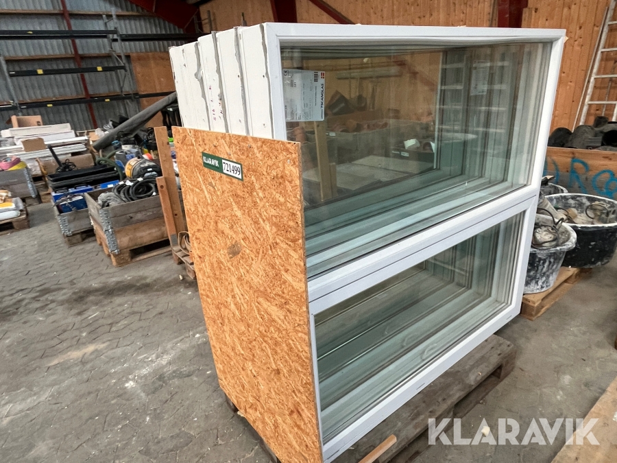 Dobbeltvinduer Scanglas Planiclear 5 styk