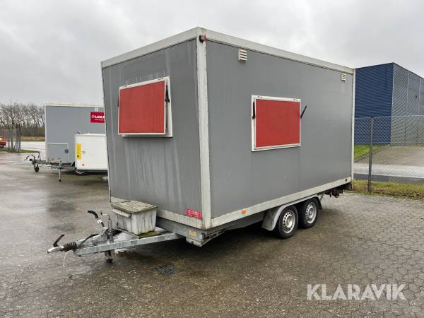 Kontorletvogn VA 1301 med toilet